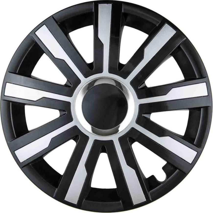 Kołpak Leoplast Kołpak mirage 14" juoda-sidabrinė