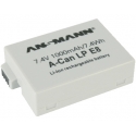 Ansmann A-Can LP-E8 Lithium-Ion (Li-Ion) 1000 mAh Ansmann A-Can LP-E8 Lithium-Ion (Li-Ion) 1000 mAh