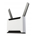 Mikrotik Chateau LTE18 ax wireless router Gigabit Ethernet Dual-band (2.4 GHz / 5 GHz) 4G White