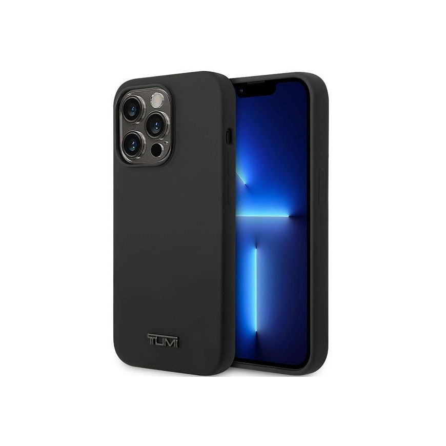 Dėklas Tumi TUHCP14XSK iPhone 14 Pro Max 6,7" juoda|juodas hardcase Liquid Silicone