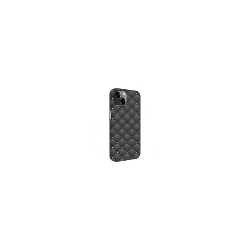 iLike Apple iPhone 14 Cover Prowhite Customized Print Design Gray