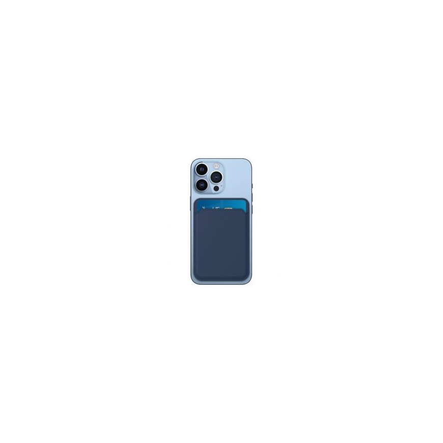 Evelatus Universal iPhone Genuine pocket with MagSafe Blue