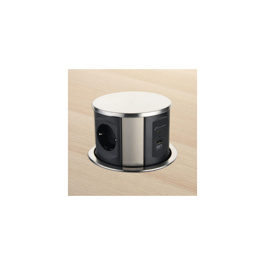 Electraline 62571 Galdas Multi ligzdas 2xUSB / 3G / 1.5 / 2m – 2