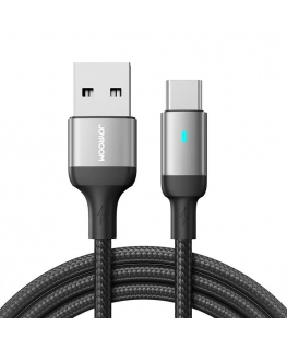 Cable to USB-A / Type-C / 3A / 1.2m Joyroom S-UC027A10 (black)