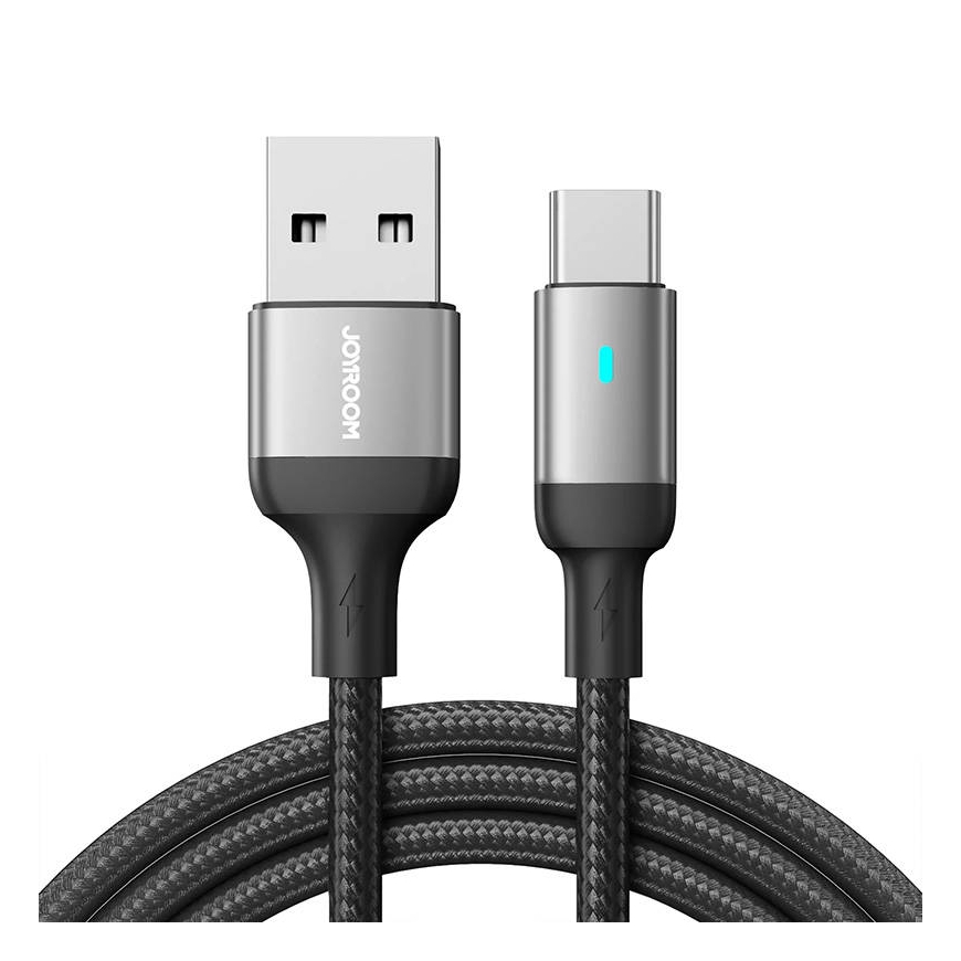 Cable to USB-A / Type-C / 3A / 1.2m Joyroom S-UC027A10 (black)