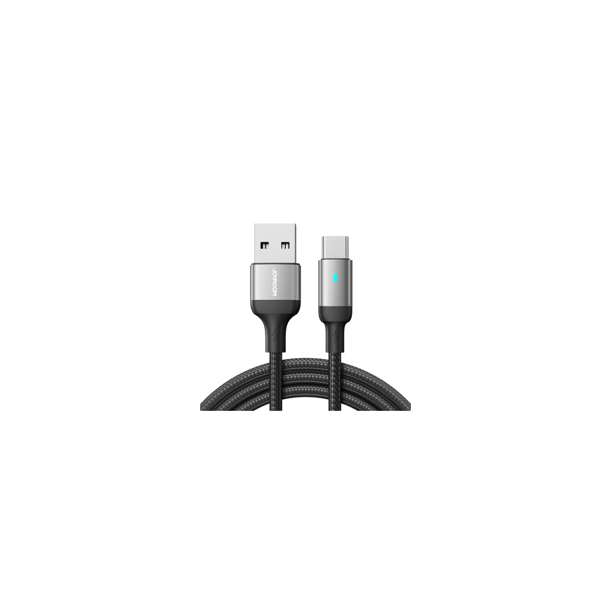 Cable to USB-A / Type-C / 3A / 1.2m Joyroom S-UC027A10 (black) – 2