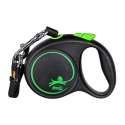 Flexi Black Design XS leash for dogs up to 8kg, rope 3m green color Flexi Black Design XS leash for dogs up to 8kg, rope 3m green color
