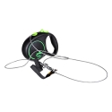 Flexi Black Design XS pavadėlis šunims iki 8kg virvinis 3m žalios spalvos Flexi Black Design XS pavadėlis šunims iki 8kg virvinis 3m žalios spalvos