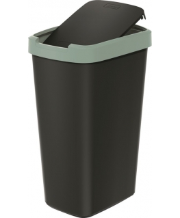 Prosperplast div class"int_ce_html"COMPACTA Q waste bin - jasmine green 45l/div