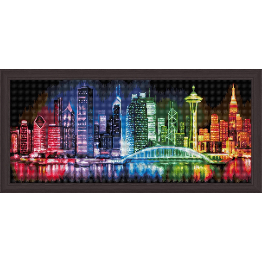 Beldizart Diamond Painting Kit Luminous megapolis