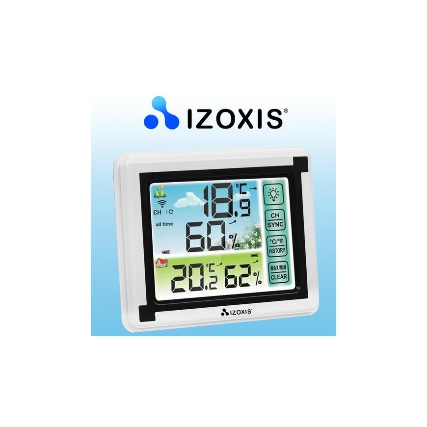 Iso Trade Meteorological station - hygrometer - wireless – 4