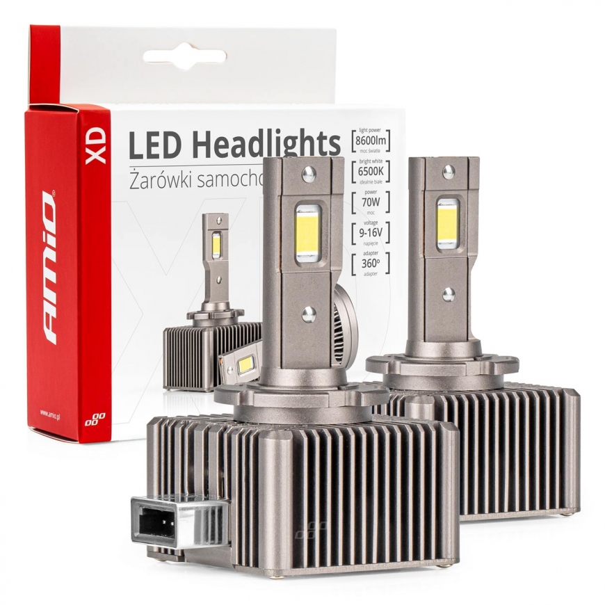 Amio xd d1s d1r led bulbs amio-03310
