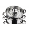 King Hoff STEAM POT KINGHOFF 5 ELEM. 22cm KH-3329 King Hoff STEAM POT KINGHOFF 5 ELEM. 22cm KH-3329