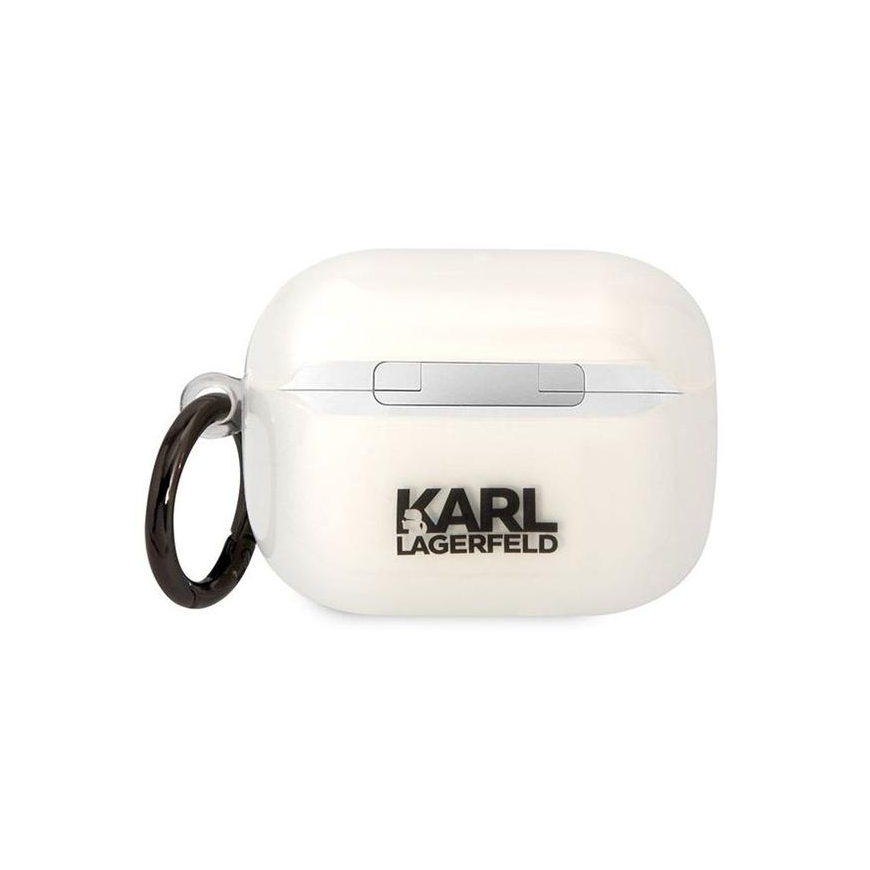 Headphones for Karl Lagerfeld Airpods Pro KLAPHNCHTCT white Ikonik Choupette – 2