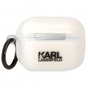 Headphones for Karl Lagerfeld Airpods Pro KLAPHNCHTCT white Ikonik Choupette