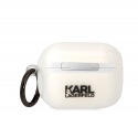 Headphones for Karl Lagerfeld Airpods Pro KLAPHNCHTCT white Ikonik Choupette