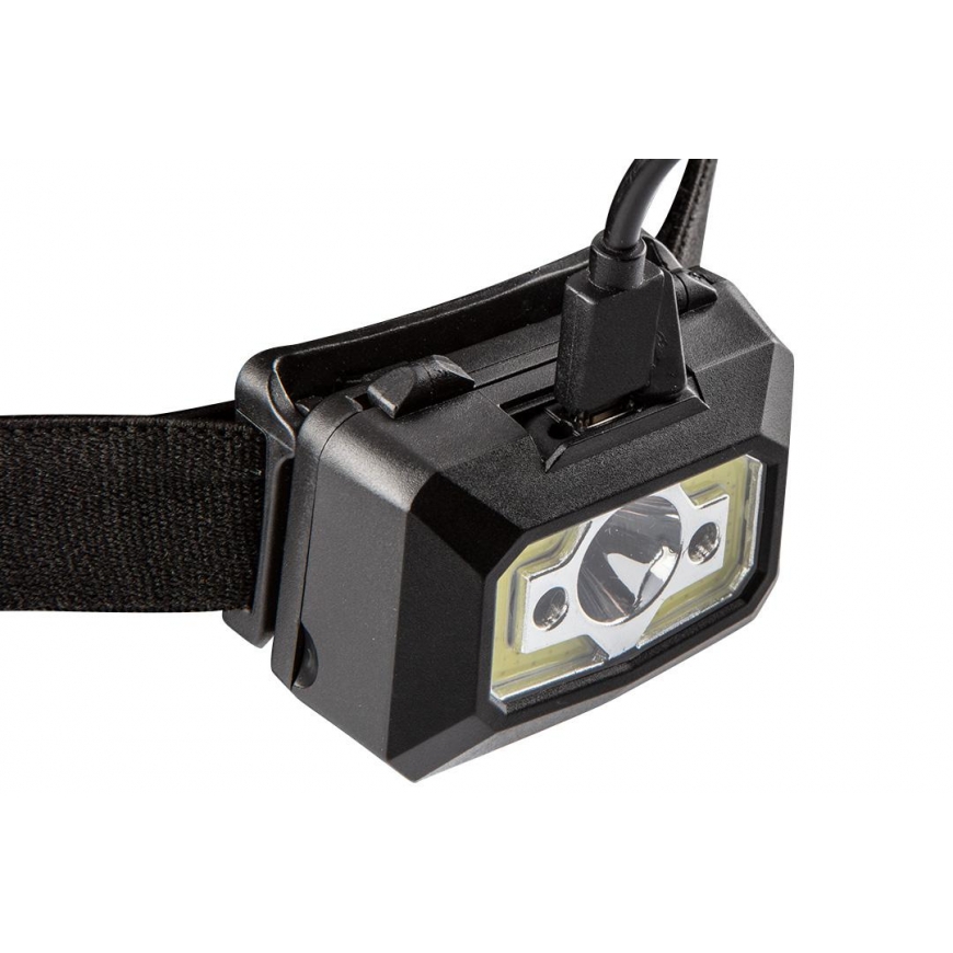 Neo USB 250 lm COB LED rechargeable headlamp + motion sensor – 5