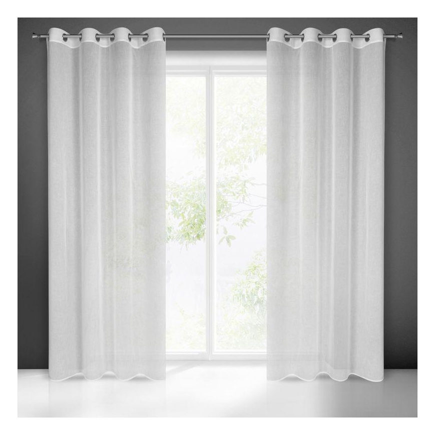 Eurofirany FIR / SANDRA / B 140X250 TRANS Dieninės užuolaidos Dieninės užuolaidos