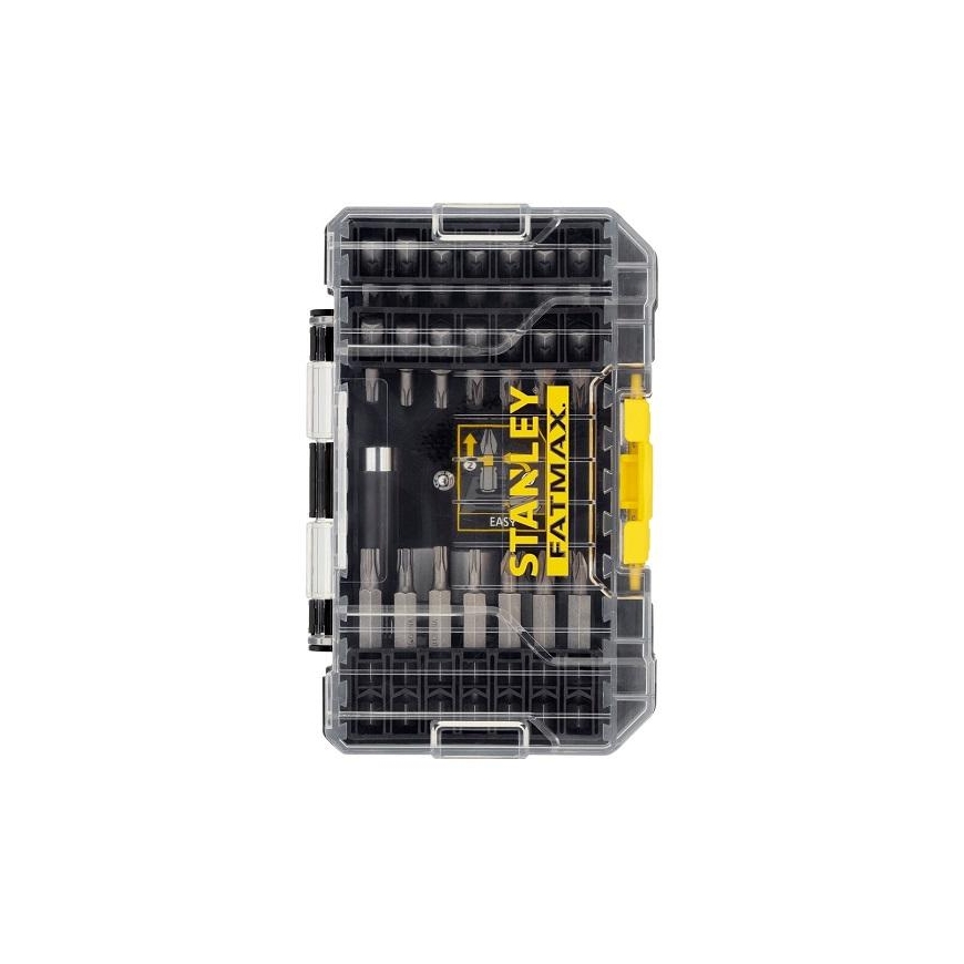 1/4" bit and socket set with 2 magnetic holders, 40 pcs. FATMAX Stanley [STA88560-XJ] – 2