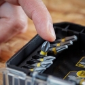 1/4" bit and socket set with 2 magnetic holders, 40 pcs. FATMAX Stanley [STA88560-XJ]