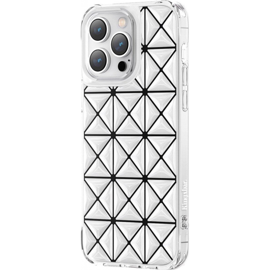 Kingxbar Miya serijos dėklas iPhone 14 Plus galinis dangtelis baltas – 2