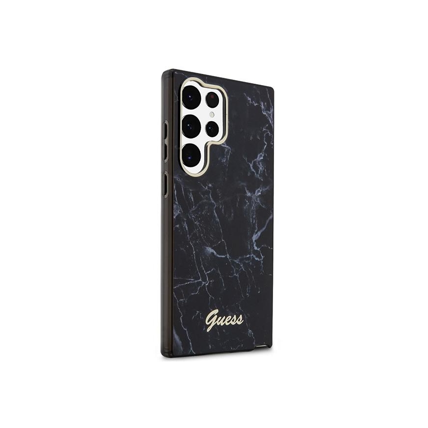 Guess Case for Samsung Galaxy S23 Ultra GUHCS23LPCUMAK Black HC PU/TPU Marble – 4
