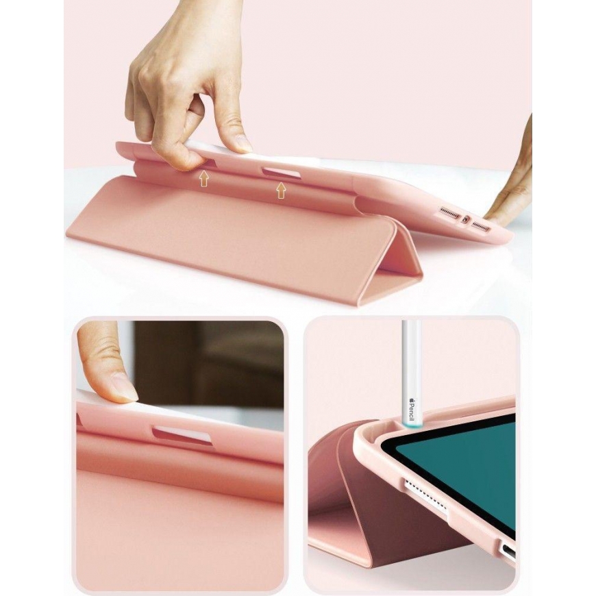 Planšetinio kompiuterio dėklas Tech-Protect skirtas Apple Ipad 10.2 2019, rožinis – 3