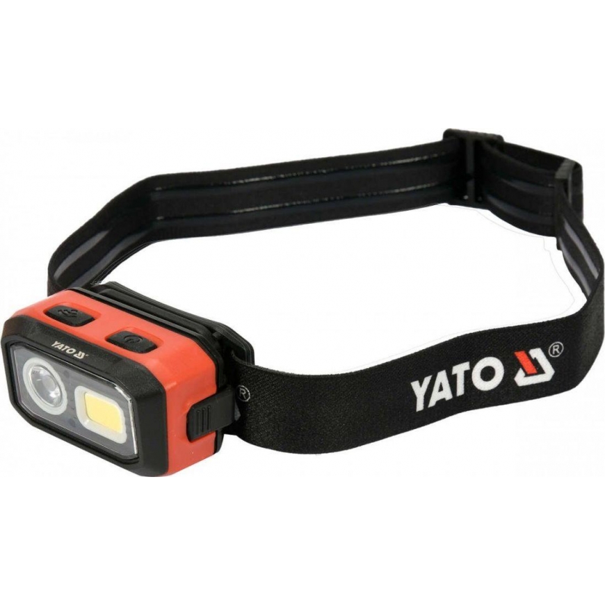 YATO HEADLAMP 500LM, BATTERY / 3xAAA, MOTION SENSOR – 2