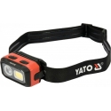 YATO HEADLAMP 500LM, BATTERY / 3xAAA, MOTION SENSOR