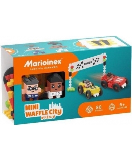 Marioinex Mini vaflinės kaladėlės 80 dalys Race