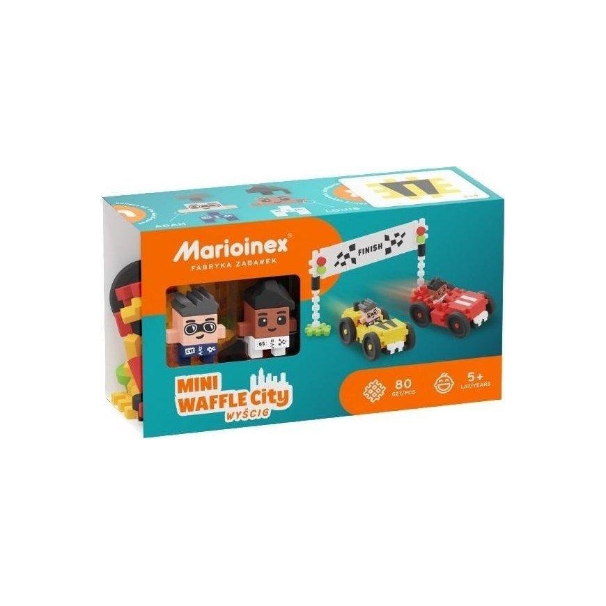 Marioinex Mini vaflinės kaladėlės 80 dalys Race