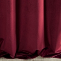 Night curtain made of soft velvet Eurofirany DIVA LINE RIA 140X270 cm, tape/tunnel/hooks, 300 g/m2, color: burgundy Night curtain made of soft velvet Eurofirany DIVA LINE RIA 140X270 cm, tape/tunnel/hooks, 300 g/m2, color: burgundy