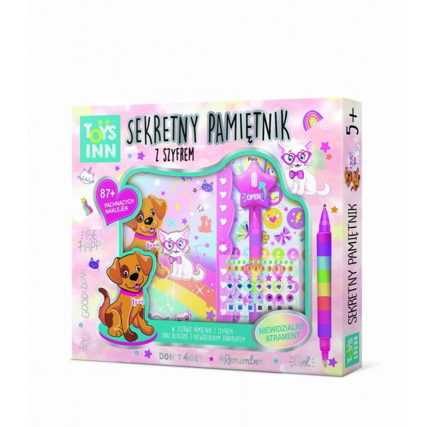 Stnux Diary Secret Message Animals
