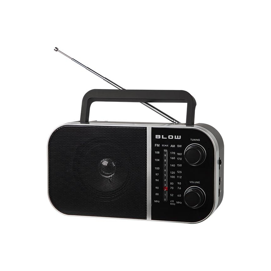 BLOW Portable analog AM/FM radio BLOW