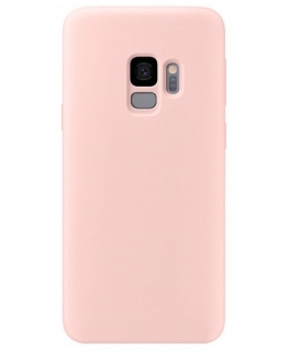 Evelatus Samsung S9 Premium Soft Touch Silicone Case Pink Sand