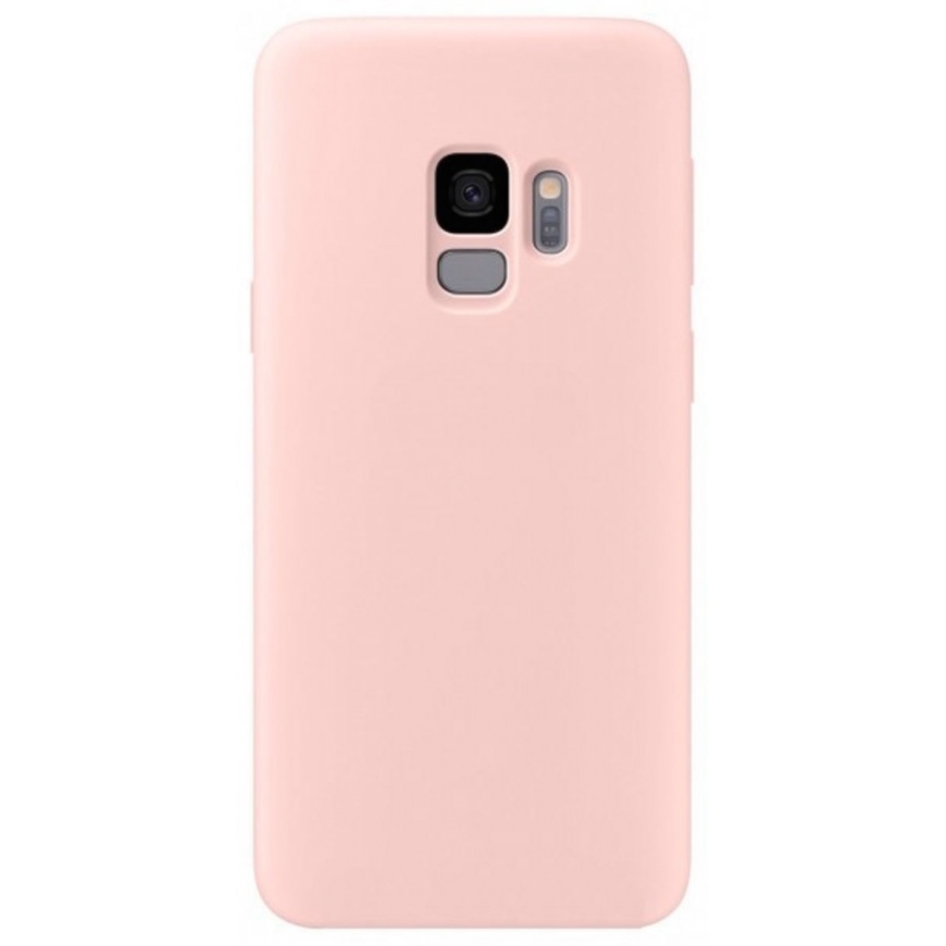 Evelatus Samsung S9 Premium Soft Touch Silicone Case Pink Sand