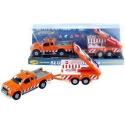 Lean Cars Automatic pickup truck Mitsubishi Roadside assistance with tractor light effects 27cm HY0007