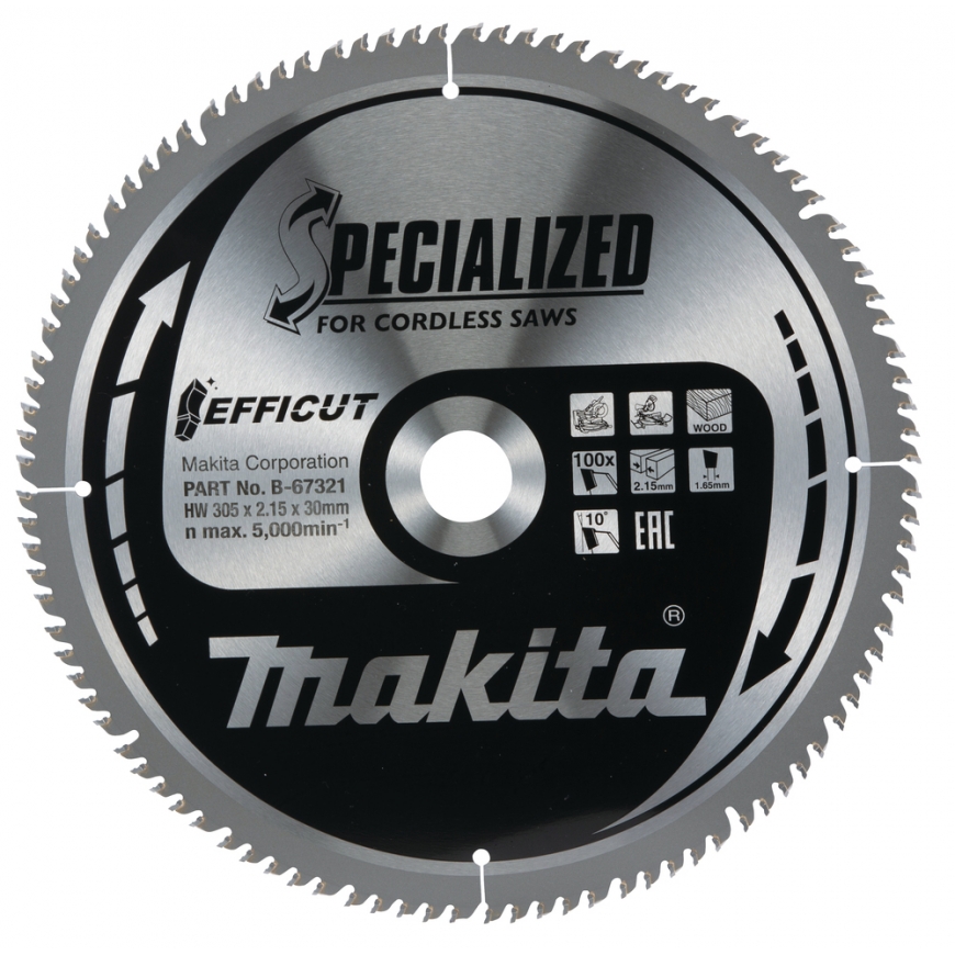 Makita B-67321 griezējdisks disku zāģiem 30