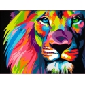 Beldizart Spalvingas liūtas 40*30 cm AM4006 Beldizart Spalvingas liūtas 40*30 cm AM4006