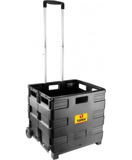 Topex Transport cart (Transporto vežimėlis, sulankstoma dėžė, keliamoji galia 35 kg)