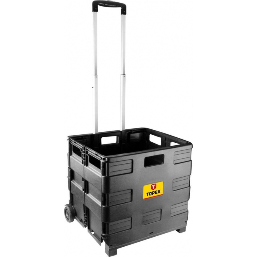 Topex Transport cart (Transporto vežimėlis, sulankstoma dėžė, keliamoji galia 35 kg)