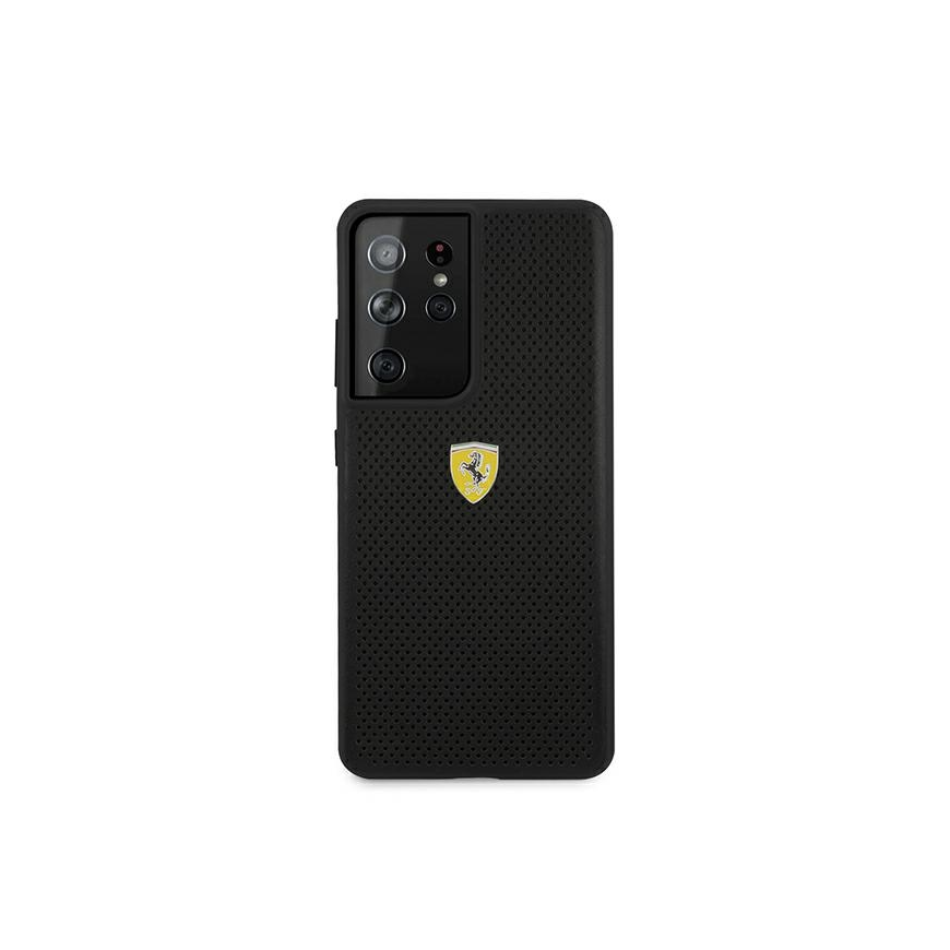 Ferrari FESPEHCS21LBK S21 Ultra G996 Black/Black Hard Case on Rails Perforated – 3
