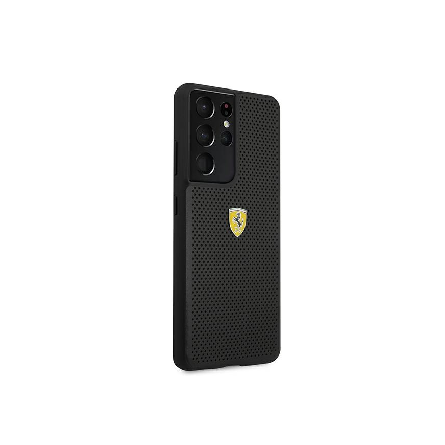 Ferrari FESPEHCS21LBK S21 Ultra G996 Black/Black Hard Case on Rails Perforated – 4