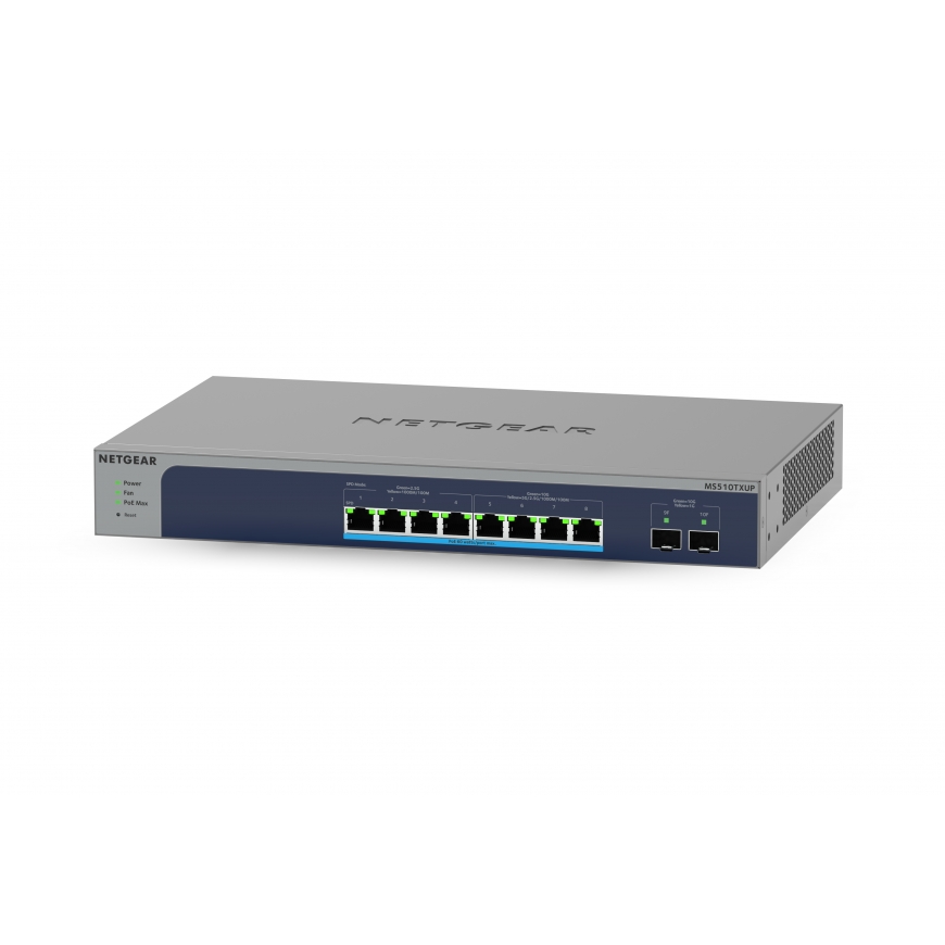 NETGEAR 8-Port Multi-Gigabit/10g Ethernet Ultra60 PoE++ Smart Managed Pro Switch with 2 SFP+ Ports ( – 2