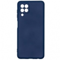 Evelatus Samsung Galaxy A22 4G Nano Silicone Case Soft Touch TPU Navy Blue