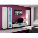 Cama Living room cabinet set VIGO 17 white/white gloss Cama Living room cabinet set VIGO 17 white/white gloss
