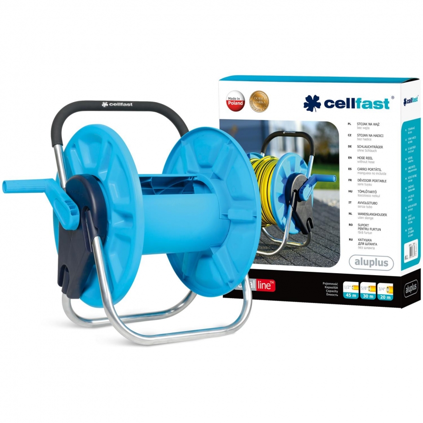 CELLFAST HOSE STAND ALUPLUS 45mb 1/2