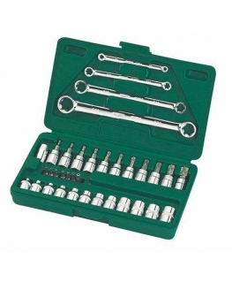 SATA Rinkinys KLUCZY TORX 35el 1/4" 3/8 WALIZKA