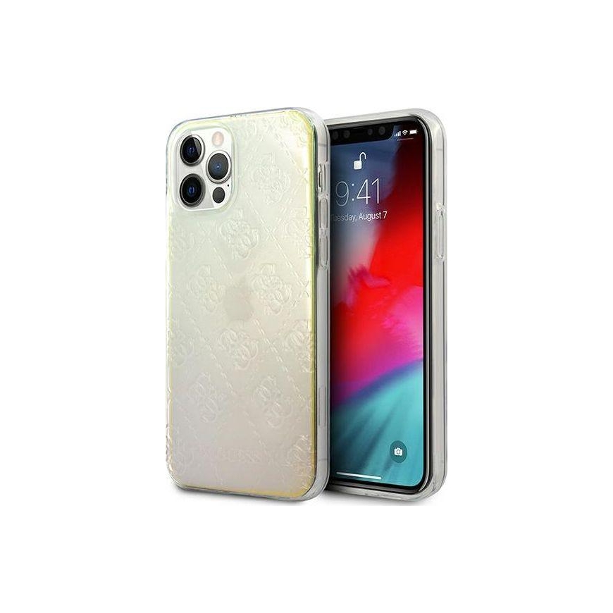Guess GUHCP12M3D4GIRBL iPhone 12/12 Pro 6.1 inch Rainbow/Rainbow Hard Case 4G 3D Pattern Collection – 2