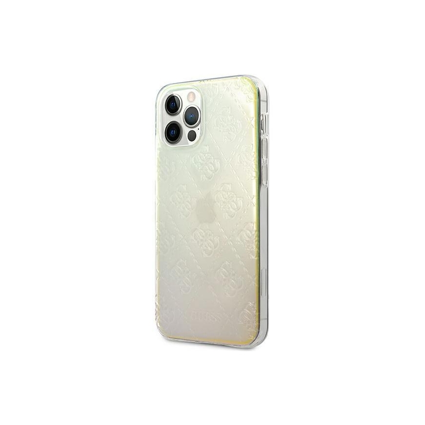 Guess GUHCP12M3D4GIRBL iPhone 12/12 Pro 6.1 inch Rainbow/Rainbow Hard Case 4G 3D Pattern Collection – 3